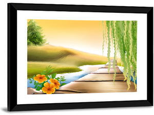 Island Paradise Painting Wall Art