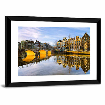 Amsterdam Morning Canal Wall Art