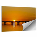 Lake Pontchartrain Causeway Sunset Wall Art
