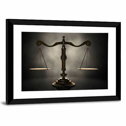 Scales of Justice Wall Art