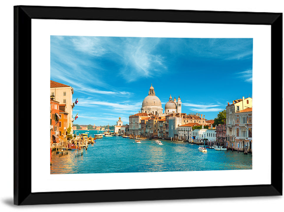 Venice Grand Canal and Santa Maria Della Salute Wall Art