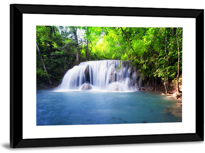 Erawan Waterfall Emerald Pool Wall Art