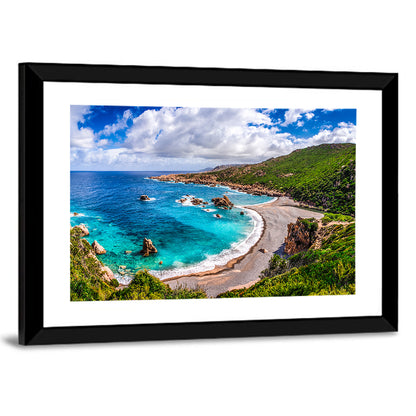 Cala Spinosa Cove, Sardinia Wall Art