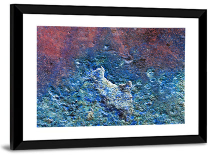 Weathered Metal Abstract Wall Art