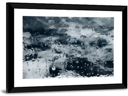 Sea of Teardrops in Ice Wall Art