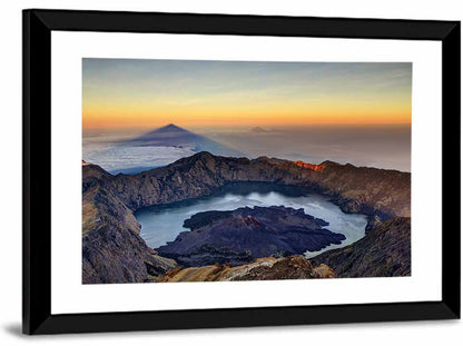 Mount Rinjani Sunrise, Lombok Wall Art