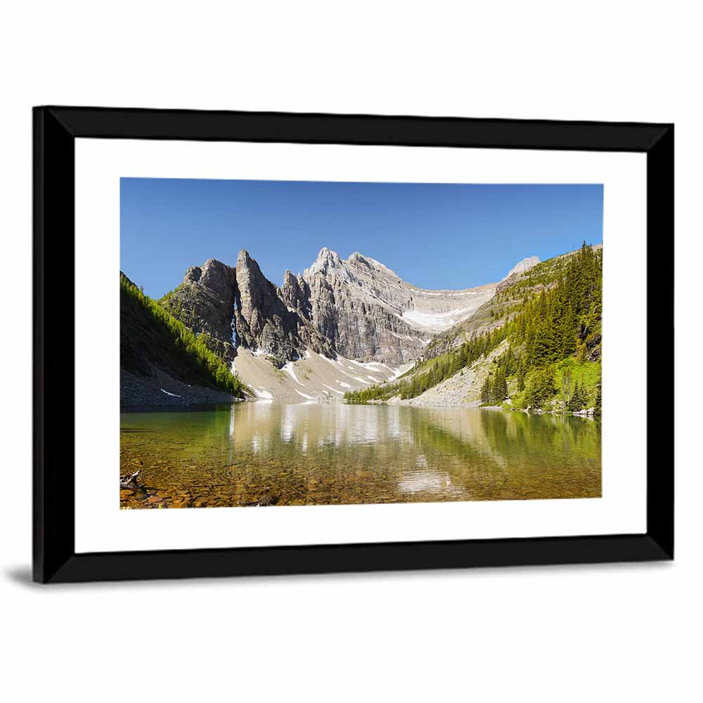 Lake Agnes Reflection Wall Art