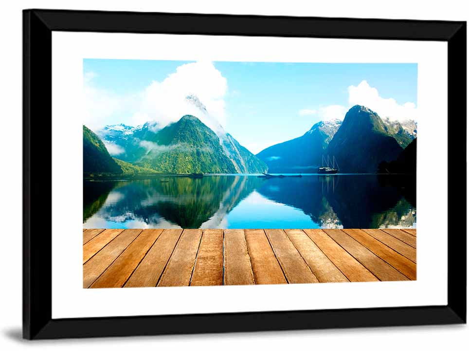Mitre Peak at Milford Sound Wall Art