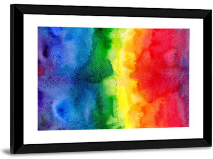 Colors of Rainbow Abstract Wall Art