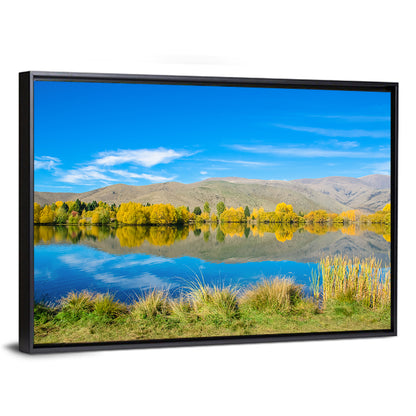 Ruataniwha Autumn Reflection Wall Art