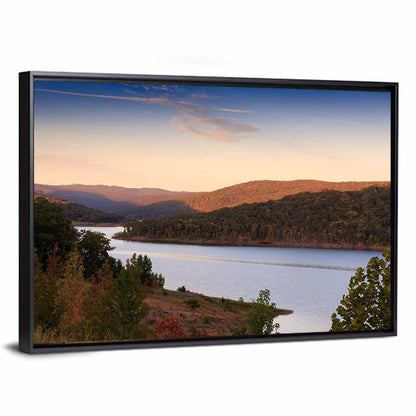 Fort Smith Lake at Golden Hour Wall Art