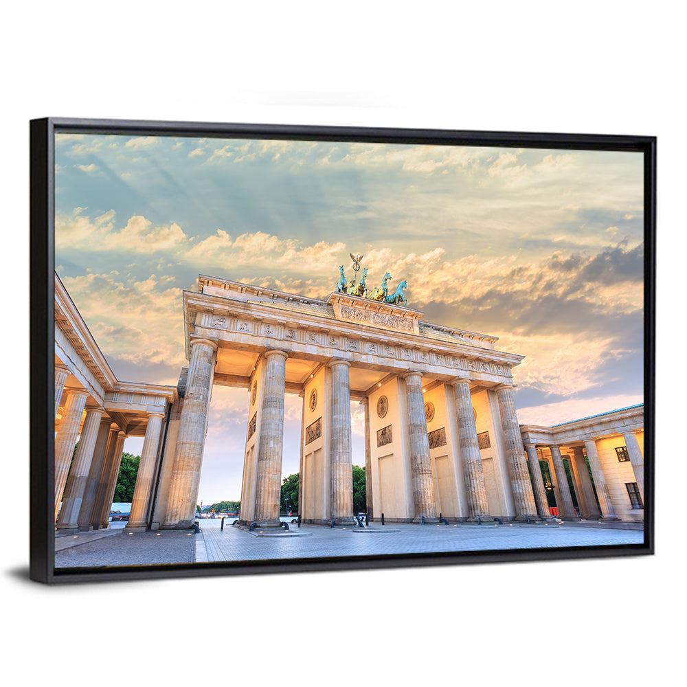 Brandenburg Gate at Sunset Wall Art