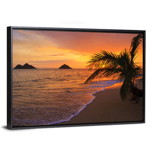 Lanikai Beach Sunrise Wall Art