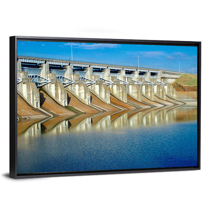 Lavon Dam Spillways Wall Art