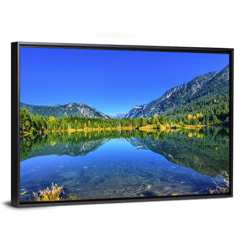 Mt Chikamin Reflection at Gold Lake Wall Art
