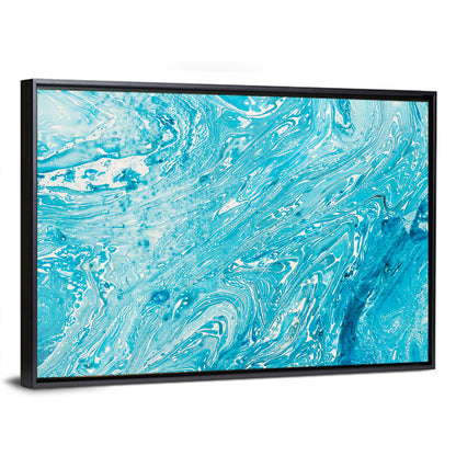 Waves Abstract Painting Wall Art