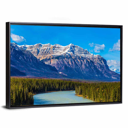 Abraham Lake Mountain View Wall Art