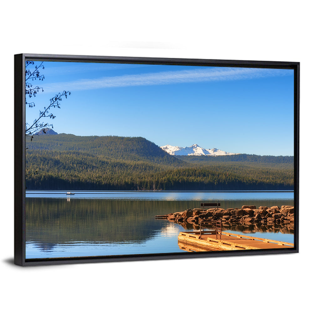 Odell Lake Pier Wall Art