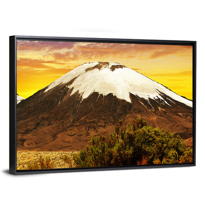 Parinacota Volcano Wall Art