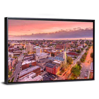 Church Spire at Dusk Wall Art