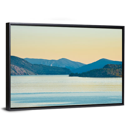 Lake Pend Oreille at Golden Hour Wall Art