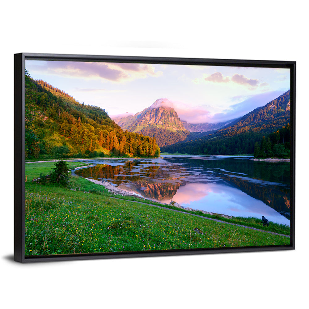 Obersee Reflection, Switzerland Wall Art
