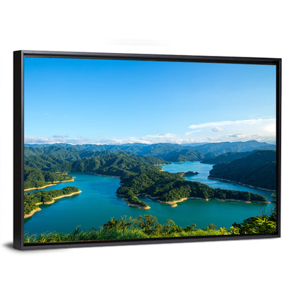 Emerald Qiandao Lake Wall Art