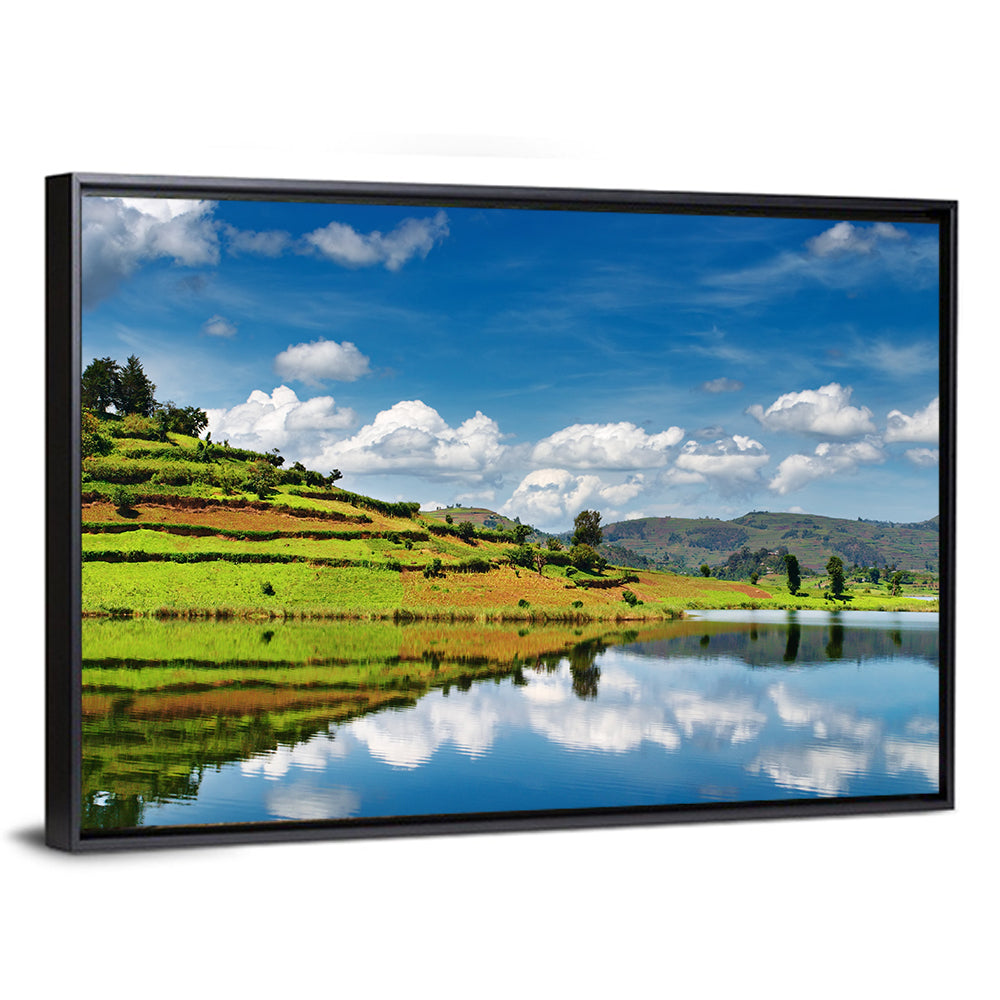 Bunyonyi Lake Reflection Wall Art