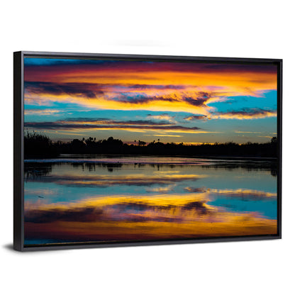 Cloudy Colorado River Wall Art