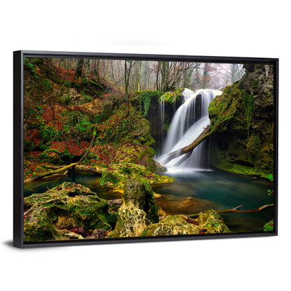 Cheile Nerei Park Waterfall Wall Art