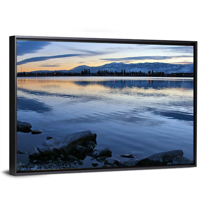 Sparks Marina Twilight Reflection Wall Art
