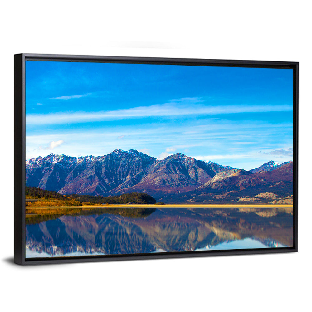 Kluane Lake Reflections Wall Art