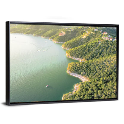 Lake Travis Aerial View Wall Art