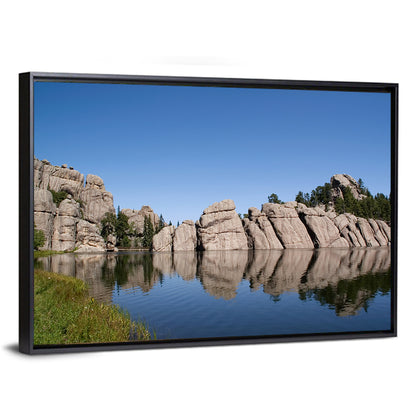 Sylvan Lake Reflection Wall Art