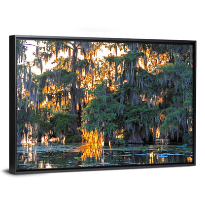 Lake Martin Cypress Reflection Wall Art