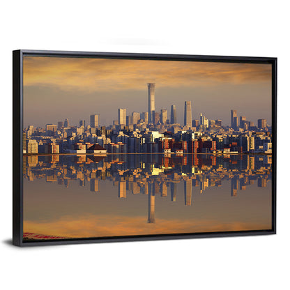 Beijing Citic Tower Skyline Wall Art
