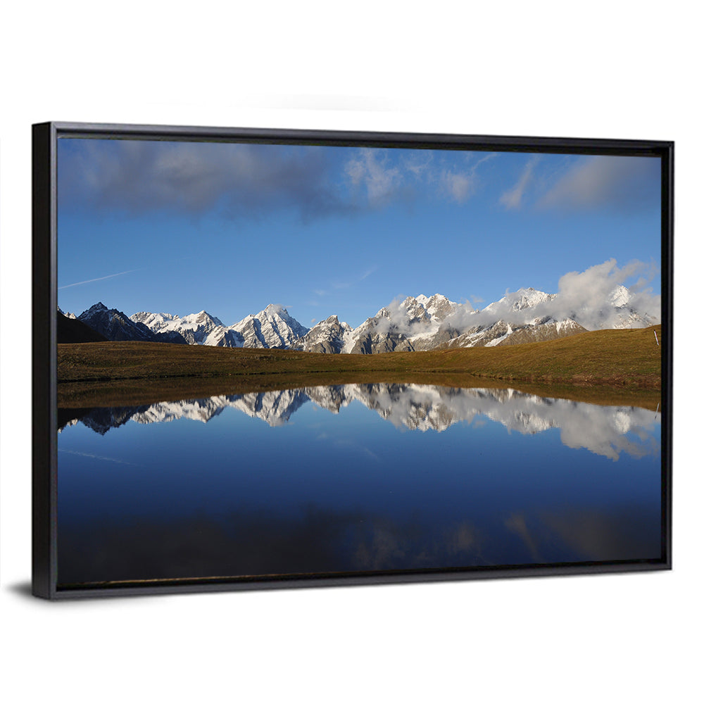 Svaneti Lake Reflection Wall Art
