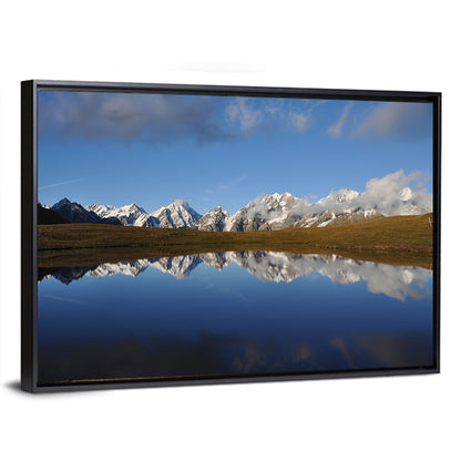 Svaneti Lake Reflection Wall Art