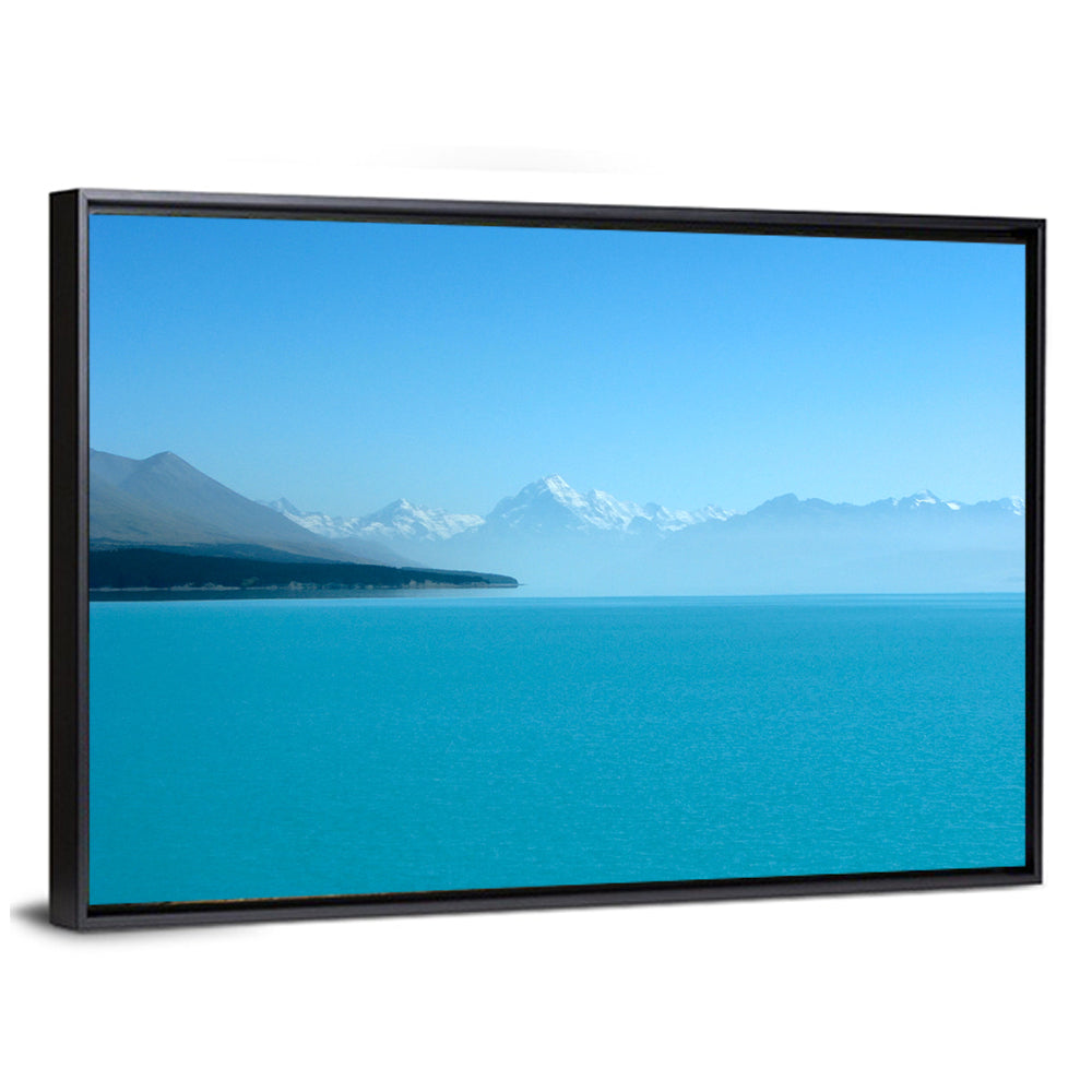 Turquoise Lake Pukaki View of Mount Cook Wall Art