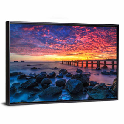 Setigi Heni Beach Sunset Wall Art