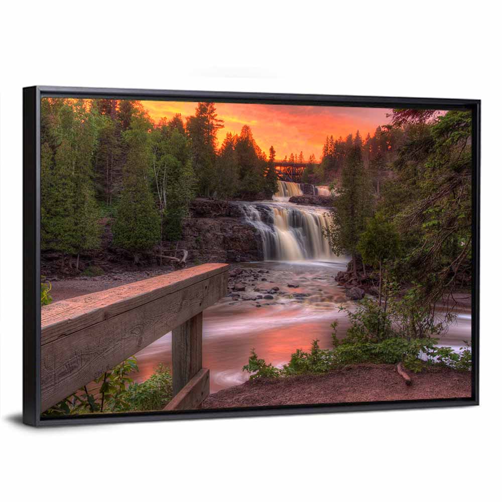 Gooseberry Falls Waterfall Wall Art