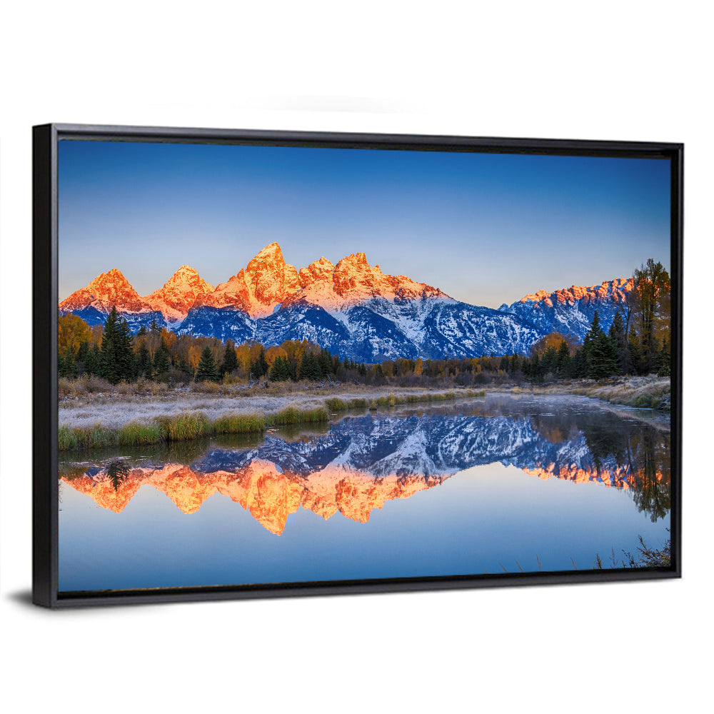 Schwabacher Landing, Grand Teton Sunrise Wall Art