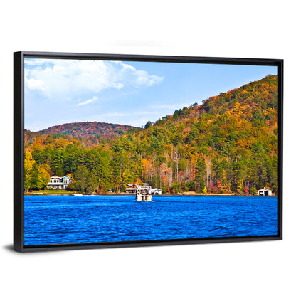 Lake Burton Autumn View Wall Art