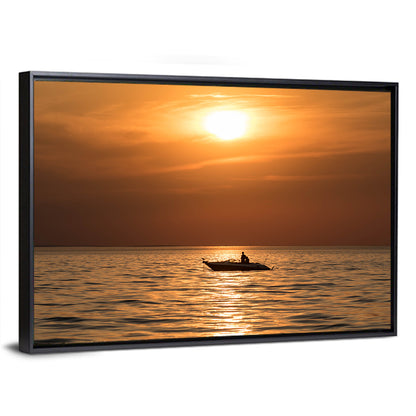 Mille Lacs Lake Sunset Wall Art