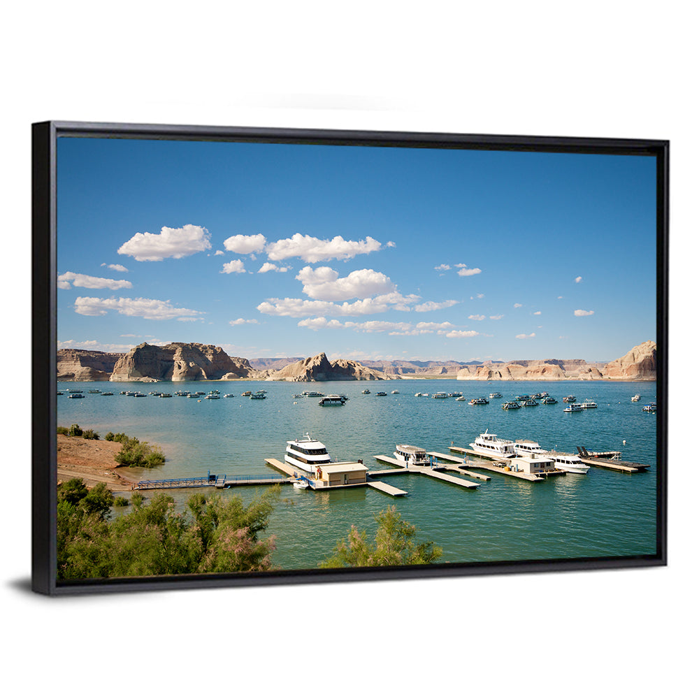 Lake Powell Marina, Page Arizona Wall Art