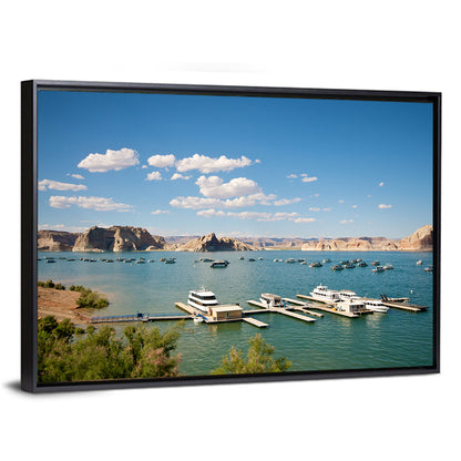 Lake Powell Marina, Page Arizona Wall Art