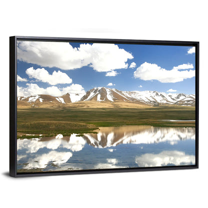 Song Kul Lake Reflection Wall Art
