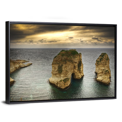Pigeon Rocks, Raouché Wall Art