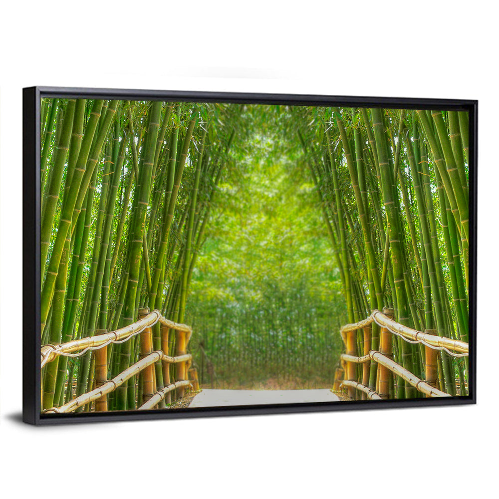 Bamboo Alley Wall Art