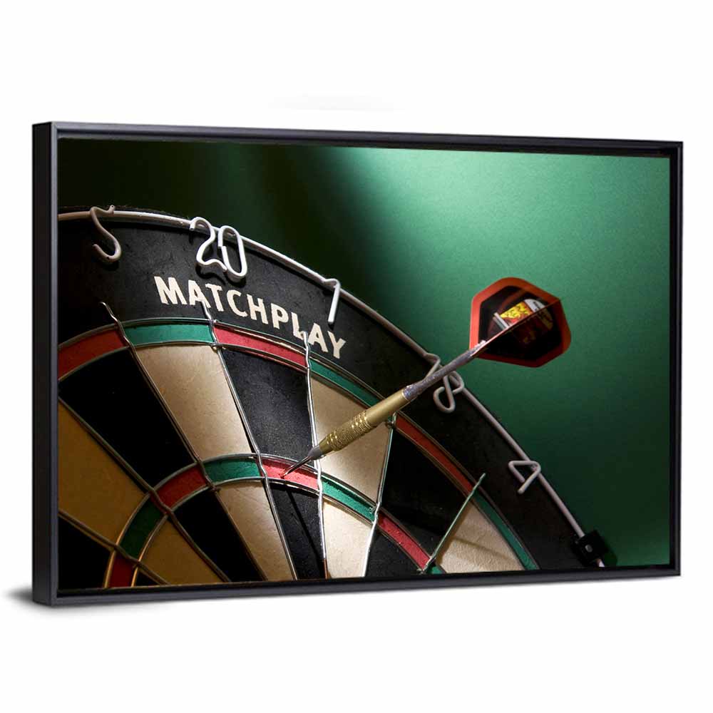 Double Twenty Dart Close-up Wall Art